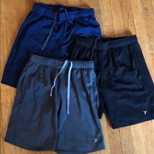 3 pair men’s XS mesh active shorts